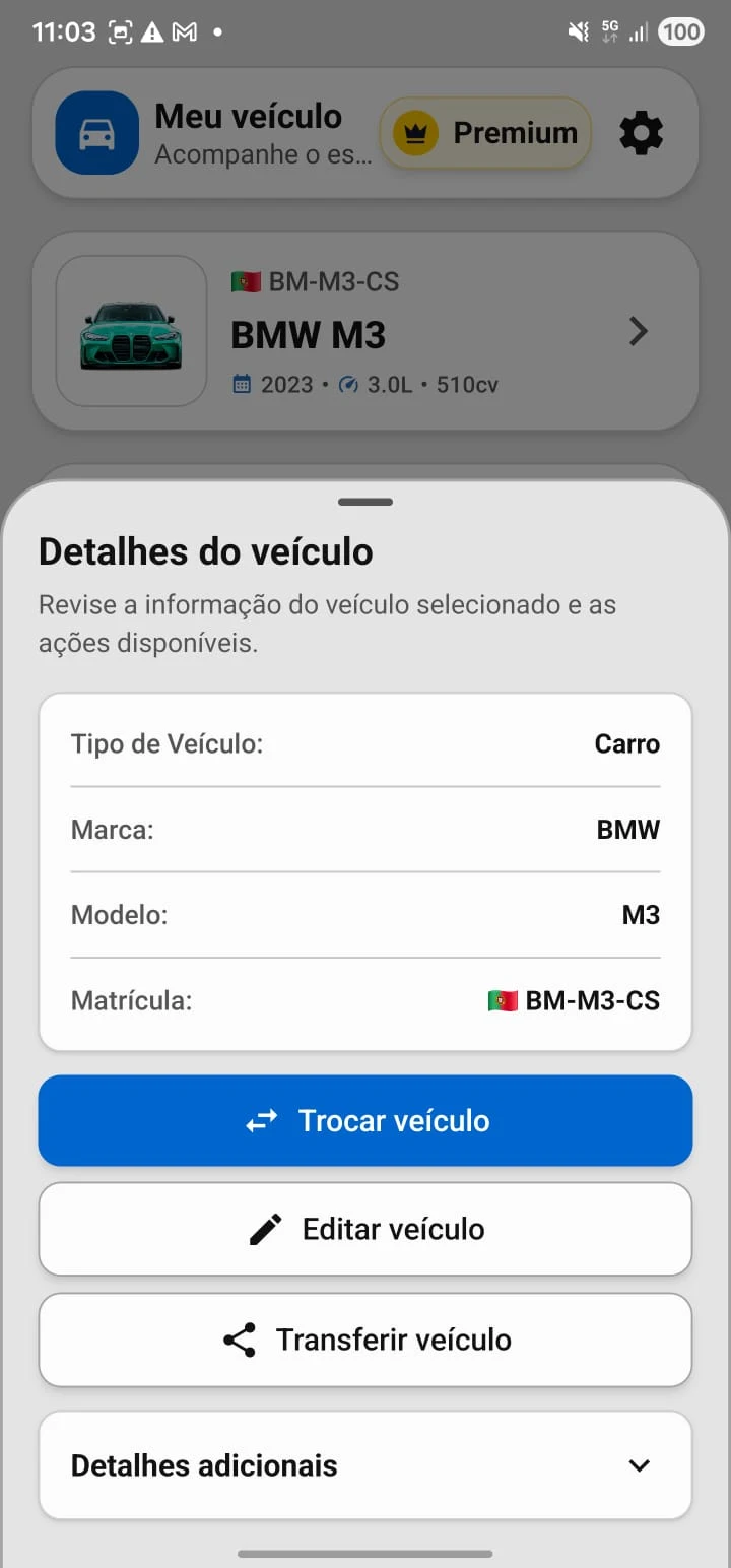Auto-mate: Gestão de Veículos screenshot