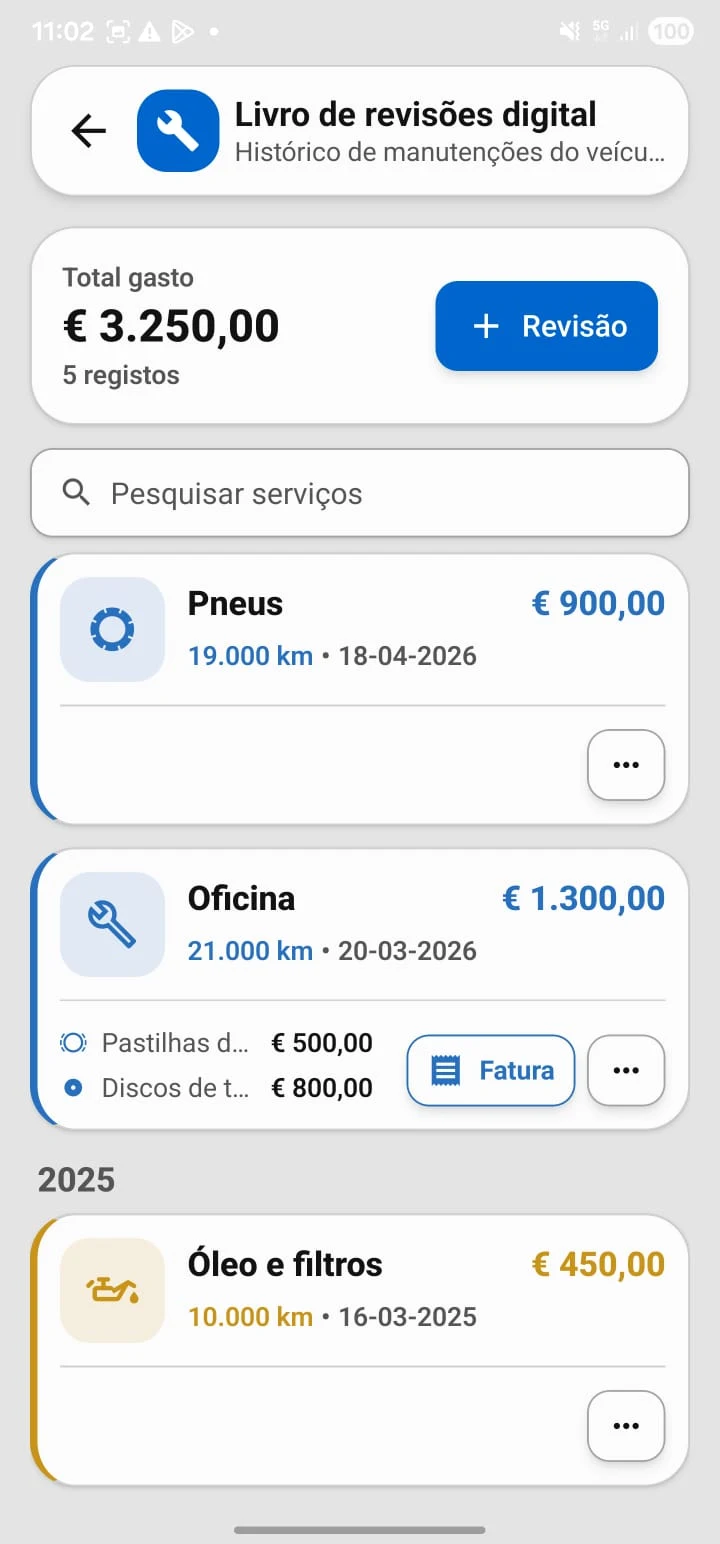 Auto-mate: Gestão de Veículos screenshot