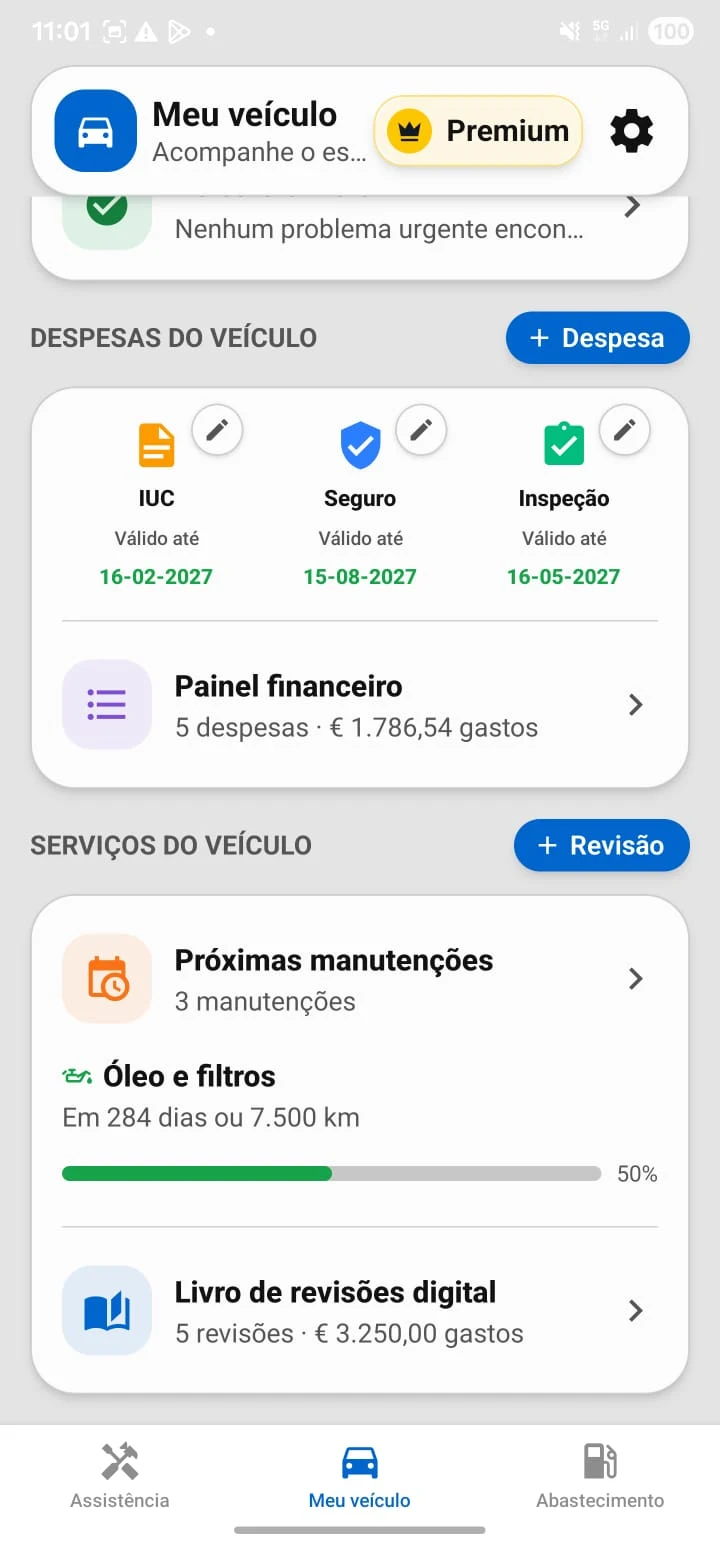 Auto-mate: Gestão de Veículos screenshot